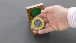 Personalised Brass Compass From The Present Finder