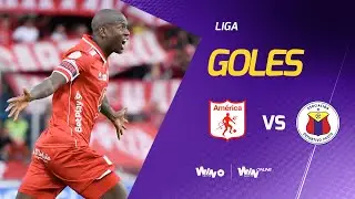 América  vs  Pasto (4-0) | Liga BetPlay Dimayor 2022-2 | Fecha 19