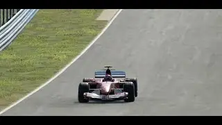 First Lap Around The Nurburgring Ever, Using a F2004 To Do It