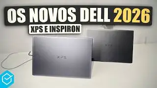 NOVOS NOTEBOOKS DELL para 2026! // XPS e INSPIRON