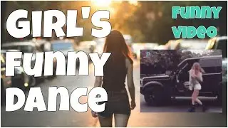 Funny girl dance 🔸 7 second of happiness FUNNY Video 😂 #388
