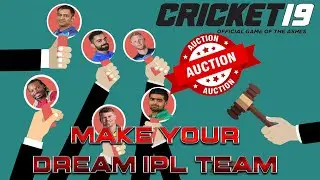 🔴 2020 IPL Auction - If fans choose teams -  Dream XI  Indian Premier League Cricket 19 Live Stream