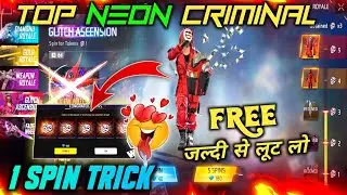 Top Criminal Token 1 Spin Trick Free Fire Token Tower Red Criminal Bundle 1 Spin Trick | New Event