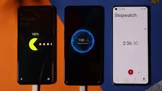 Ultimate 65W CHARGING TEST - OnePlus Nord 2&times;PAC-MAN vs Onelpus 9 -  FASTEST CHARGING Phone of 2021