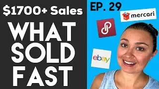 $1700+ Sales | What Sold FAST Poshmark & eBay This Week | Sold Under 2 Weeks | Nov 10-16, 2019