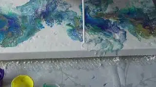 Acrylic Pouring Bild 