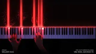 Vim Para Adorar-Te (Here I Am To Worship) | Teclado Tutorial Piano Cover