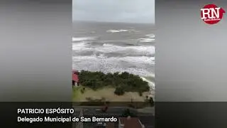Sudestada en San Bernardo