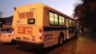 1999 Orion V #6305 on the M100 at 10th Avenue and 204th Street