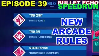 Bullet Echo Speedrun #39 | How to level up fast | gameplay tips | new Arcade rules