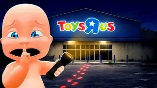 Baby Trapped in The HAUNTED TOYSRUS...