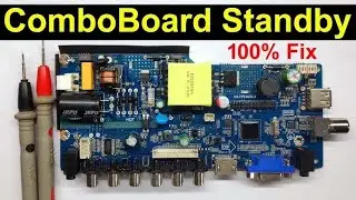 24 inch led tv standby problem | led tv no power indicator