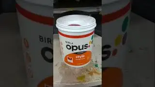 Birla opus colour #trending #viralvideo #experiment #mixing #machine #paint