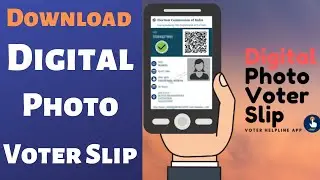 How To Download Digital Photo Voter Slip