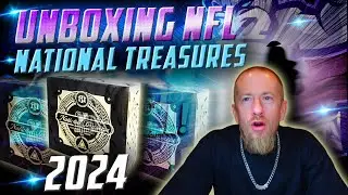 2024 National Treasures Collegiate Football 🔥 Insane Rip with Two Flawless Hits!