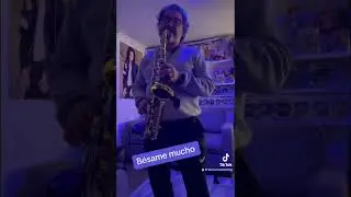 Ensayando bésame mucho #saxophone #saxo #saxofone