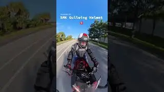 SMK Gullwing Helmet 💥 #smk #gullwing #helmet #suzuki #gsxs1000gt #2025 #rider #ride