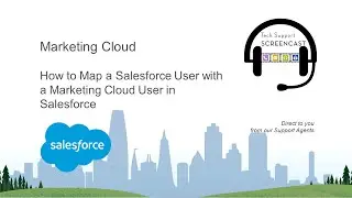 How to Map a Salesforce User with a Marketing Cloud User in Salesforce