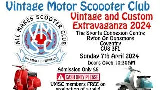 VMSC EXTRAVAGANZA 2024 SCOOTER SHOW