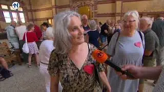 RTV NOORD : interview met Jong van Harters in Stationshal Groningen 21 06 2025
