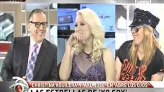 ABRE LOS OJOS - ENTREVISTA A CESAR OSORIO LARA (AXL ROSE) Y CATHERINE VEGA (CHRISTINA AGUILERA)