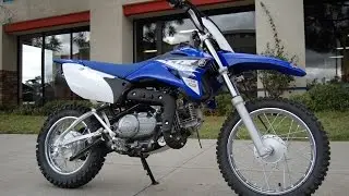 2015 Yamaha TT-R110E Team Yamaha Blue