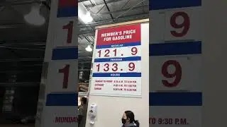 This is the gas price in Calgary right now😲#shorts