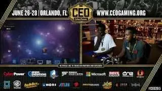 CEO 2015 - MKX Pools - Hitbox Tyrant (Jax) vs YOMI Kush (Kotal Kahn)