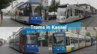 Trams in Kassel - 20.08.2023