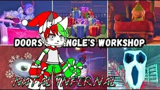 INVENTEI DE IR EM UM HOTEL NO NATAL E AGORA TOU SENDO OBRIGADO A TRABALHAR! - Doors (Roblox)