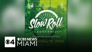 Slow Roll Lauderhill connects community with eco-friendly bike ride