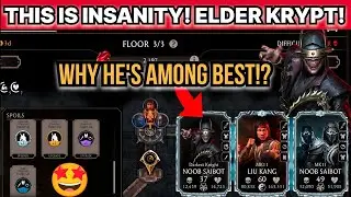 🥶 First Time Playing Elder Krypt After The Update! | Mk Mobile Krypt