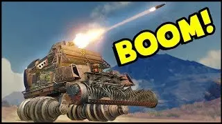 Crossout - THIS BUILD WILL DEFINITELY WRECK! Harvester + Skinner+ Fatman! (Crossout Gameplay)