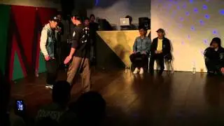 SUGALOO VS キッキィ : Final Part 1 : Over The Rainbow Popping Battle Vol. 1