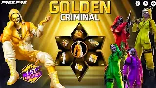 8th Anniversary Special Gold Royale_Golden Criminal Event_ Free Fire New Event_Ff New Event