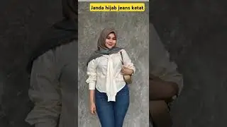 hijab style jeans ketat