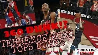 TERRENCE ROSS TOP5 BEST DUNKS!!! (360DUNK?!)