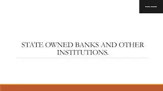 Rationale for State owned banks and other institutions in Tanzania to adopt Islamic Finance