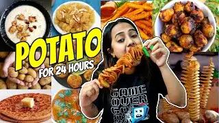 I only ate POTATO for 24 Hours | Food Challenge | Eating all potato dishes
