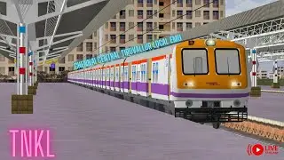 TESTING UPCOMING NEW ROUTE FROM MAS TO TIRUVALLUR EMU LOCAL || TNKL ||😍❤️ #msts #indianrailways