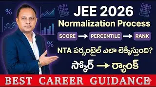 JEE Main 2026 Normalization Process Explained | How NTA Calculates Percentile & Scores