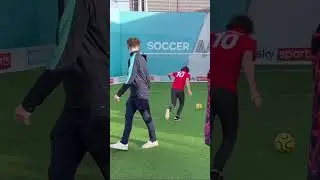 Trampolene - not scoring goals on Soccer AM !