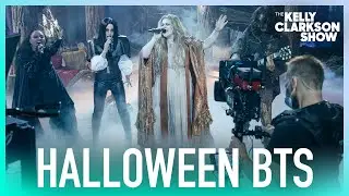 Making Of Kelly's Incredible Haunted Forest Halloween Show | Behind The Scenes