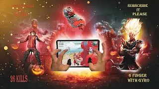 ACE DOMINATOR STAR13| 26 KILLS GAME PLAY  | With iPad Pro 2021+ 6Finger Solo vs Squad | WITH GYRO😔