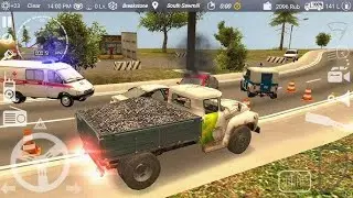 Russian Car Driver ZIL 130: Part 3 - Extreme Ballast Transport! - Android Gameplay