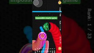 worms Hero io zone magic game play // worm hero io zone #wormszone #snackgame #shorts