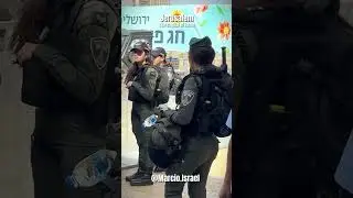 Jerusalem Israel. Best Security Forces in the world. #travel #holyland #israel #jerusalem ✡️🇮🇱