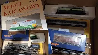 UNBOXING Lokomotywy ET21 (PIKO i kartonowa wydawnictwa ZETKA) wagony drzewka i tory 1;87 (Prezencik)