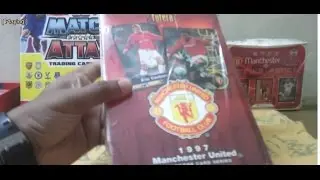 Futera Manchester United 1997 Box Break  Very rare - Part 1