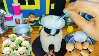 Mini kitchen special me bana gobhi ka khir aur kachori#minivlog #food #viral #recipe #smallkitchen